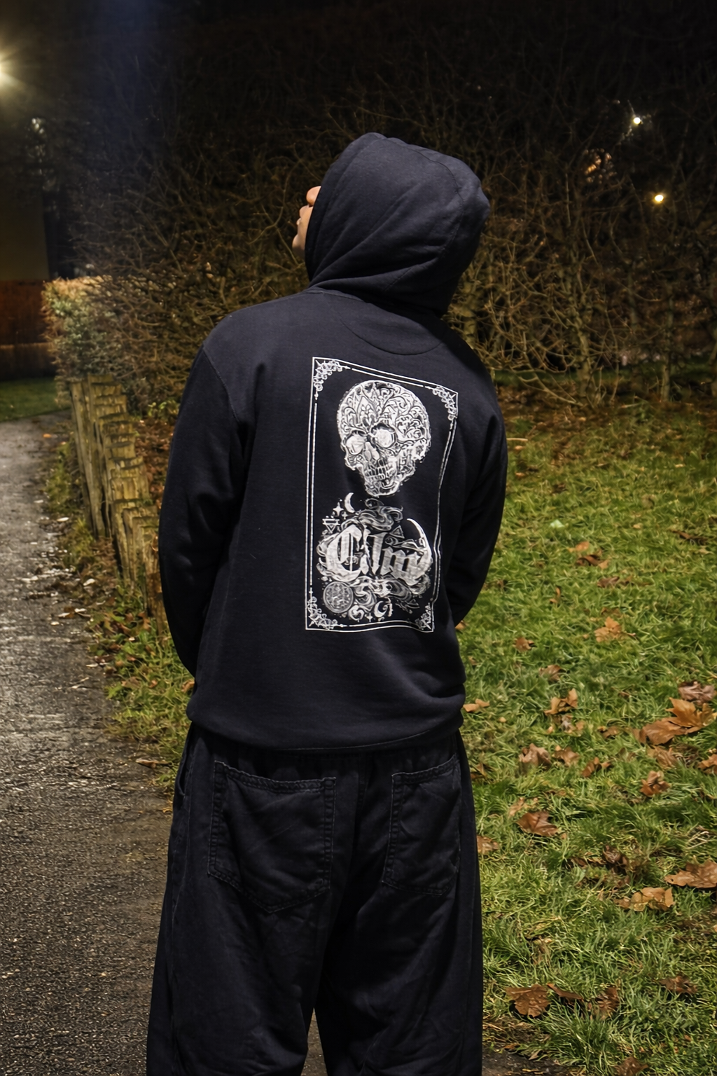 The Calm Presence Hoodie | Midnight Black