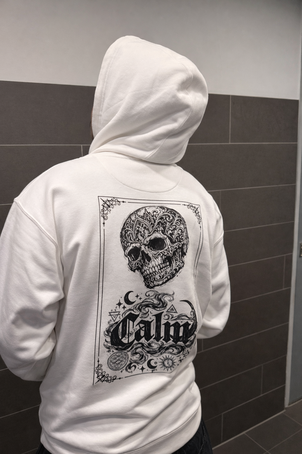 The Calm Presence Hoodie | Essence White