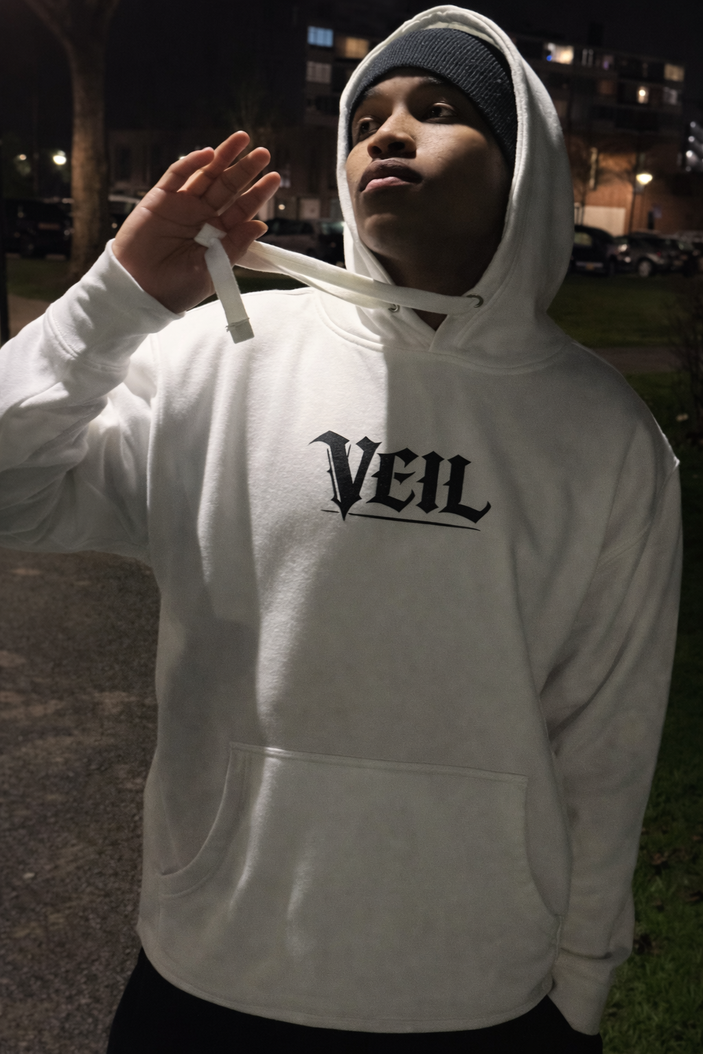 The Calm Presence Hoodie | Essence White